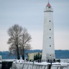 Frozen lighthouse